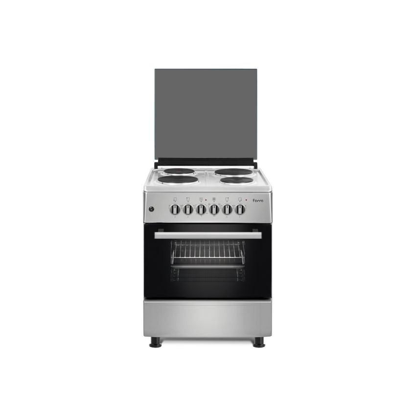 ferre-60cm-4-electric-burner-electric-oven-inox-silver