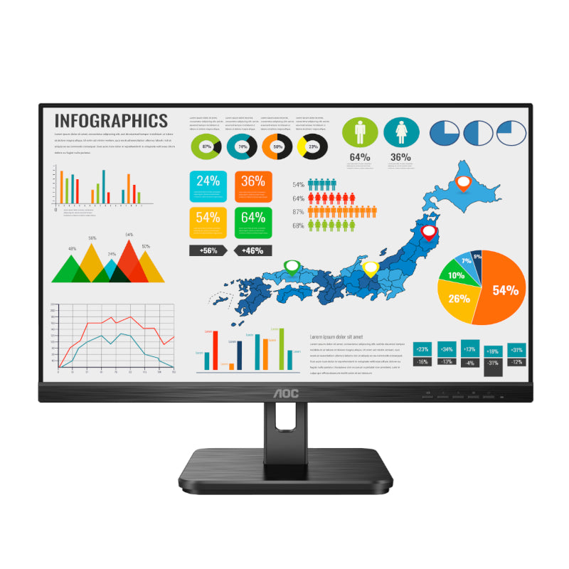 aoc-monitor-23.8”-ips-panel-1920x1080-@75hz|vga|hdmi|internal-power-supply|vesa|adaptive-sync-1-image