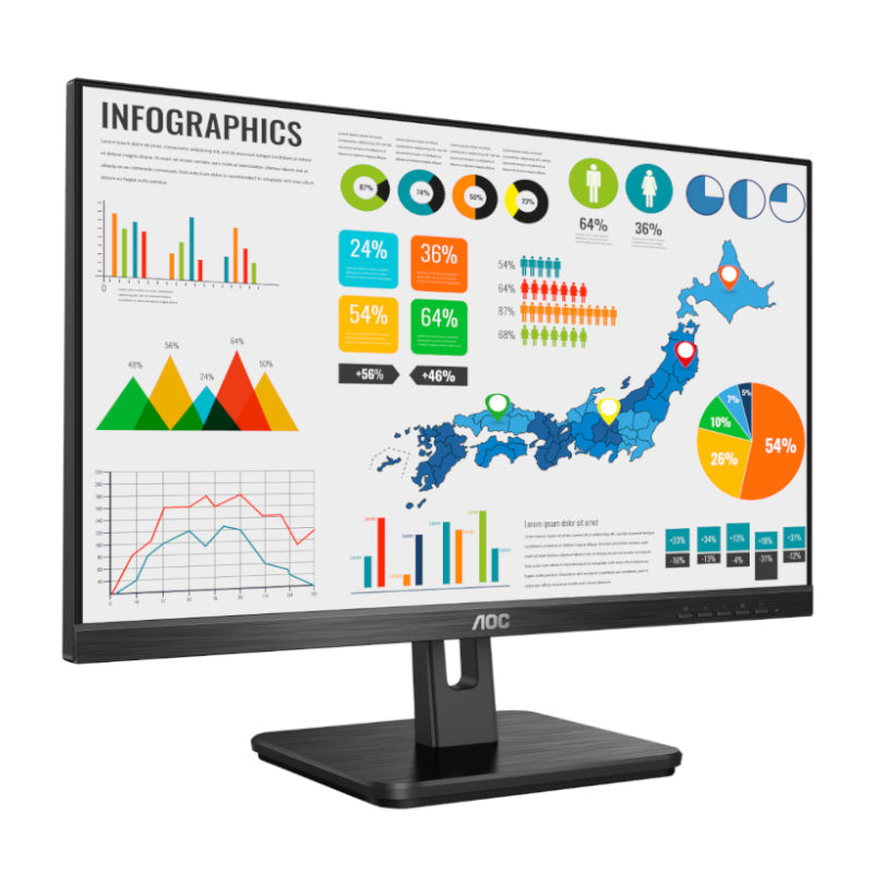 aoc-monitor-23.8”-ips-panel-1920x1080-@75hz|vga|hdmi|internal-power-supply|vesa|adaptive-sync-2-image