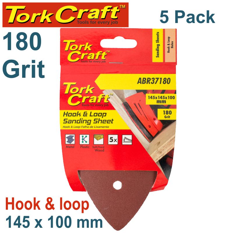 tork-craft-sanding-tri---180-grit-145-x-145-x-100mm-5/pack-for-tcms-hook-and-loop-abr37180-2