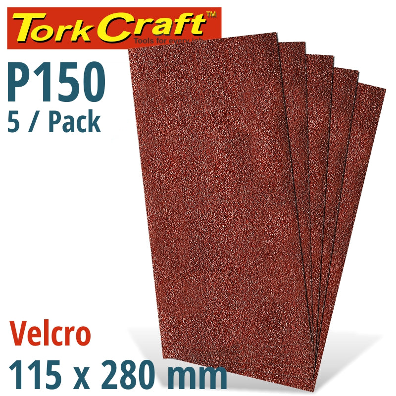tork-craft-sanding-sheet-orb-115-x-280mm-150-grit-no-holes-5/pk-hook-and-loop-abr49150-1