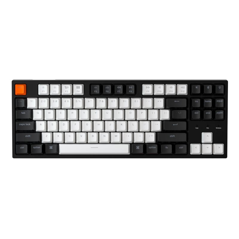 keychron-c1-87-key-gateron-mechanical-wired-keyboard-white-led-red-switches-2-image