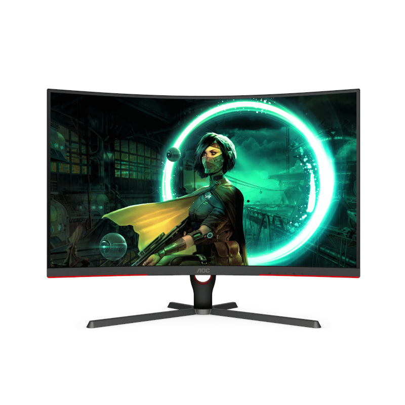 aoc-monitor-g3-32inch-qhd-165hz-freesync-|-vesa-|-low-blue-light-|-curved-|-flicker-free-|-narrow-bezel-1-image
