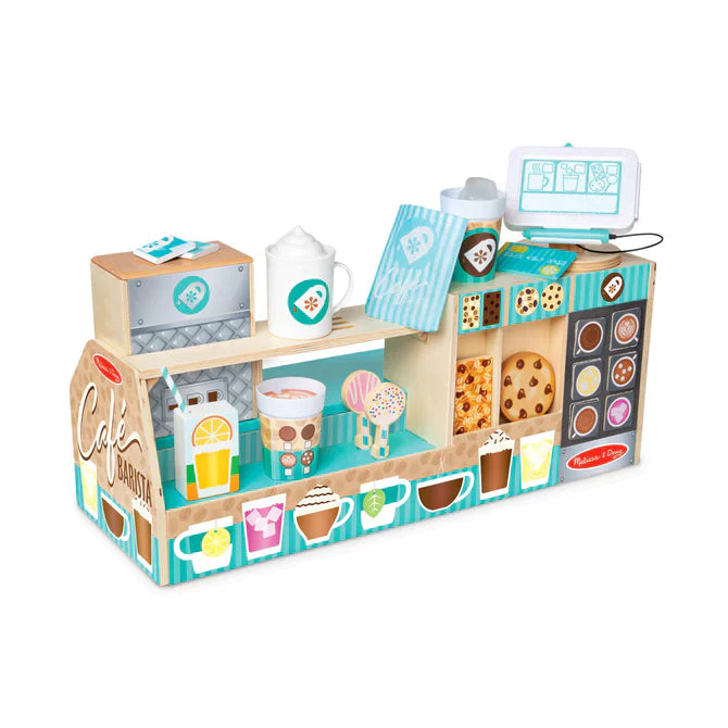 Melissa & Doug Café Barista Coffee Shop (Pre-Order) - 4aKid