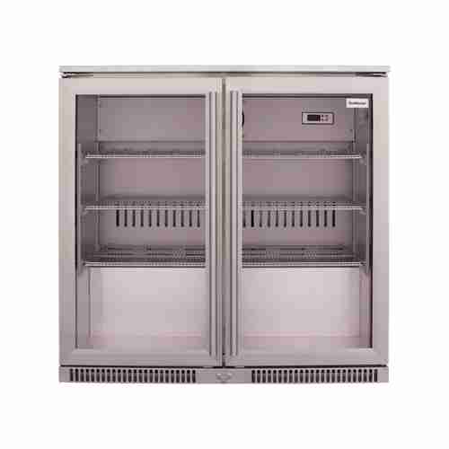 SnoMaster-200L-Under-Counter-Beverage-Cooler-Stainless-Steel