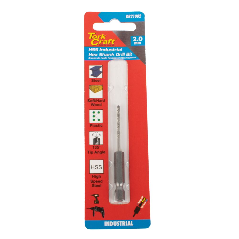 tork-craft-drill-hss-2.0mm-135deg-1/card-hex-shank-industrial-bit-dr21002-1