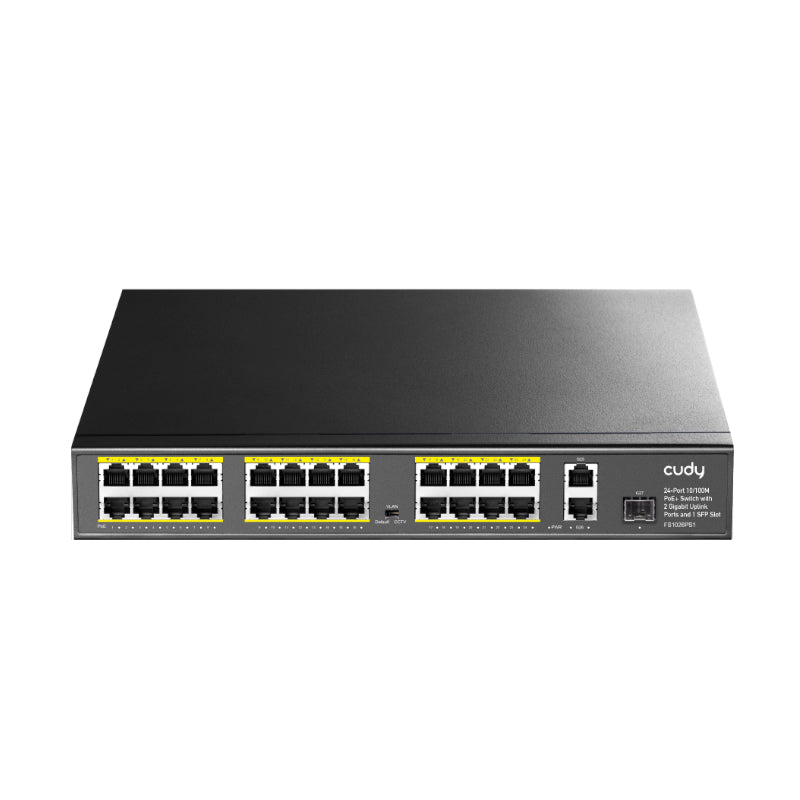 cudy-24-port-unmanaged-poe-switch---rack-mount-1-image