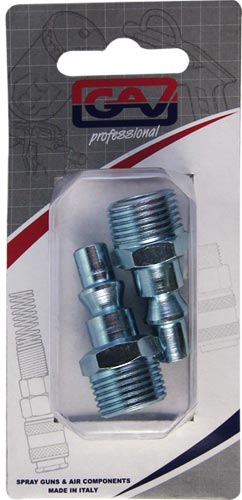 gav-quick-coupler/inserts-aro-3/8'm-2-packaged-gav23-2p-2