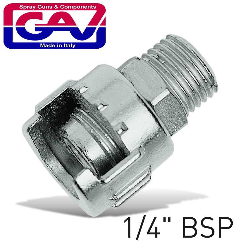 gav-nipple-with-metal-ring-1/4'm-for-bayonet-couplings-gav47a-1-4-1