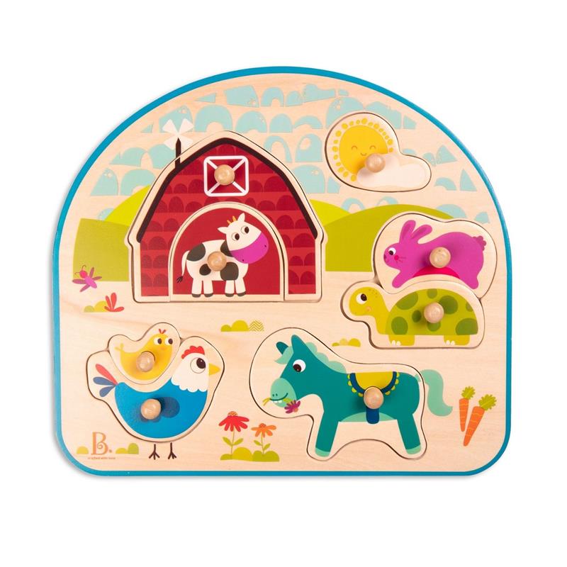 image-SA-LOT-B.-Toys-Animals-Barnyard-Wooden-Puzzle_BX1843GZ