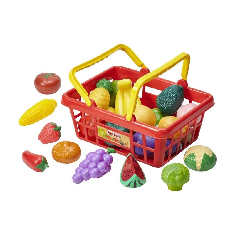 image-SA-LOT-Slice-a-rific-25PC-Fruit-&-Veg-Basket_RED-22220-1
