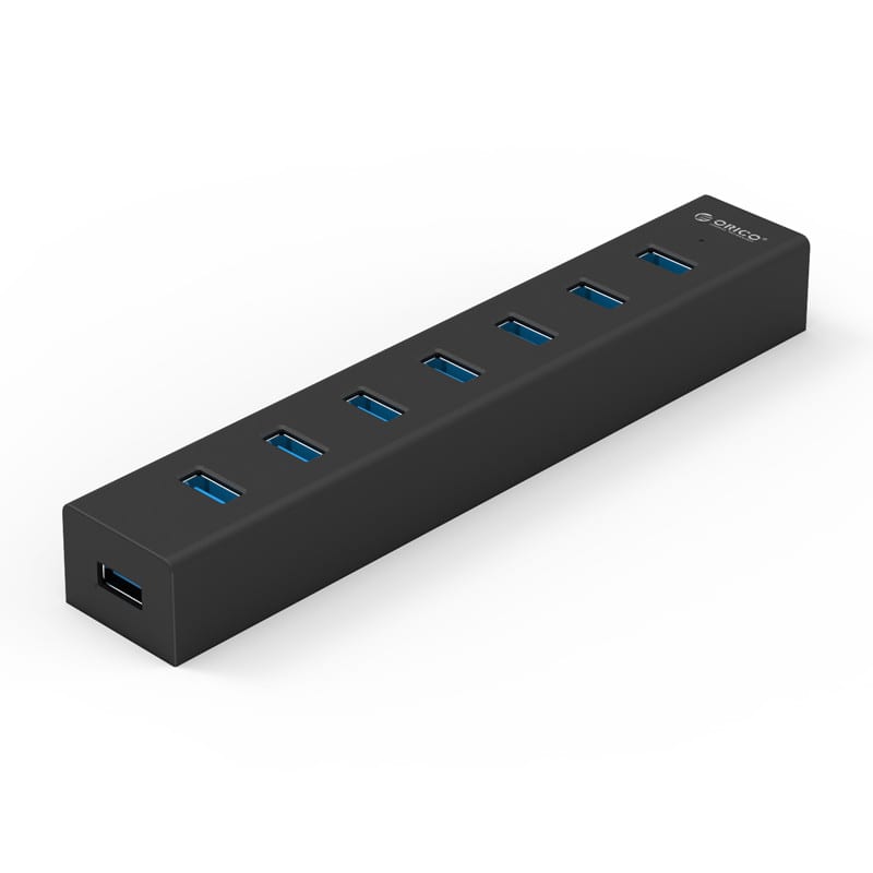 orico-7-port-usb3.0-aluminium-hub---black-1-image