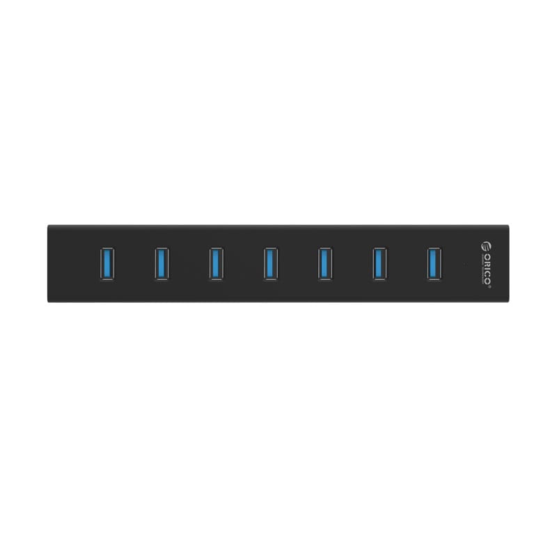 orico-7-port-usb3.0-aluminium-hub---black-2-image