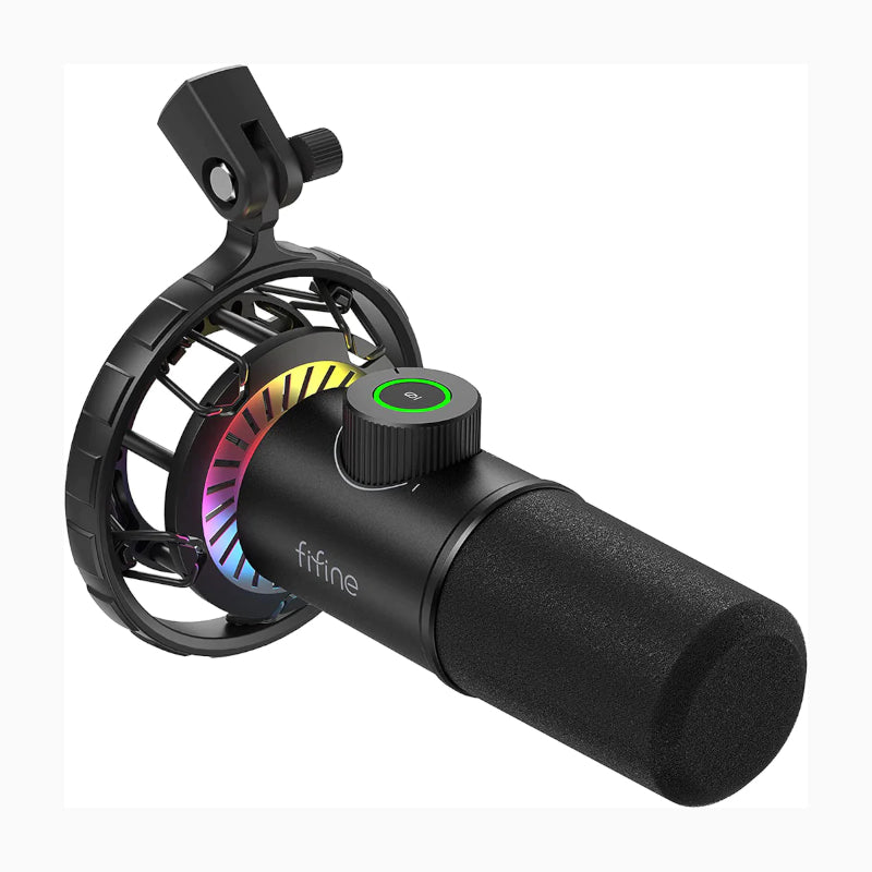 fifine-mic-k658-usb-dynamic-with-shock-mount---rgb-2-image