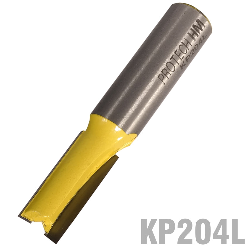 pro-tech-straight-bit-7/16'-(9.5mm)-x-1'(25.4mm)-two-flute-long-1/2'-shank-kp204l-1