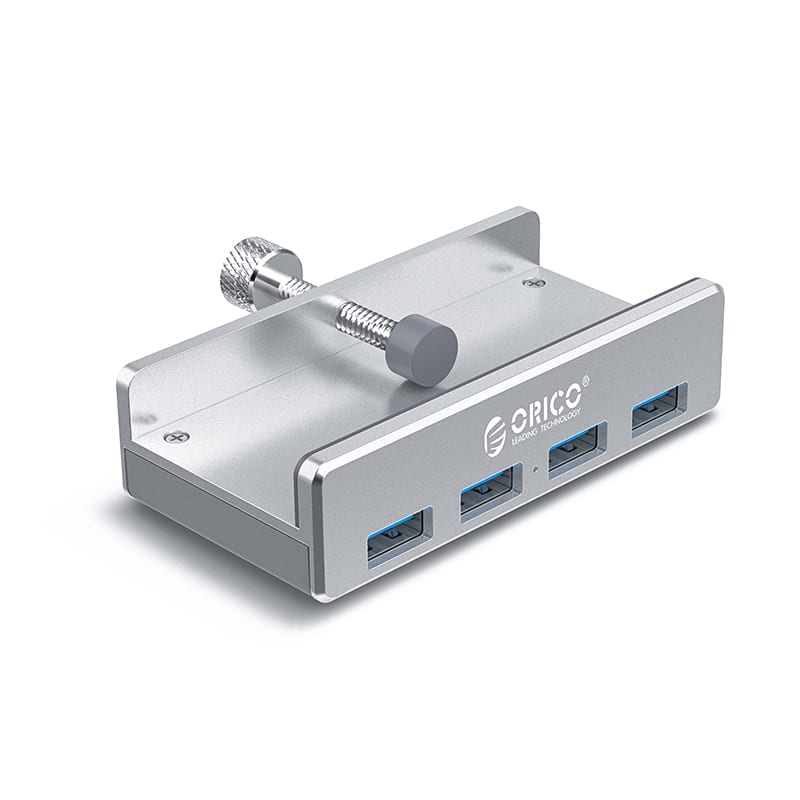 orico-4-port-usb3.0-clip-on-usb-hub-|-4x-usb3.0|-aluminium-1-image