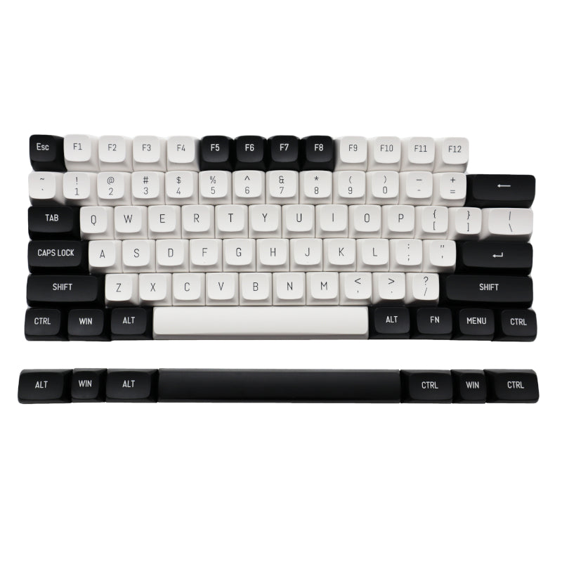 redragon-keycaps-black-and-white-pbt-150key-set-2-image