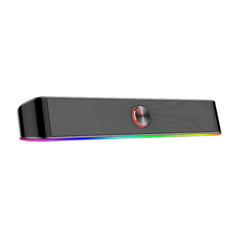 redragon-2.0-sound-bar-adiemus-2-x-3w-rgb-usb|aux-pc-gaming-speaker---black-1-image