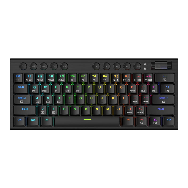 redragon-noctis-pro-61key-wireless-bluetooth-red-switch-rgb-low-profile-gaming-mechanical-keyboard---black-1-image