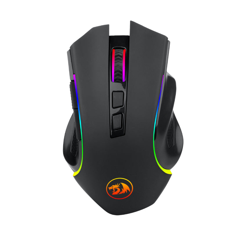 redragon-griffin-elite-4000dpi-rgb-wireless-ergo-gaming-mouse---black-1-image