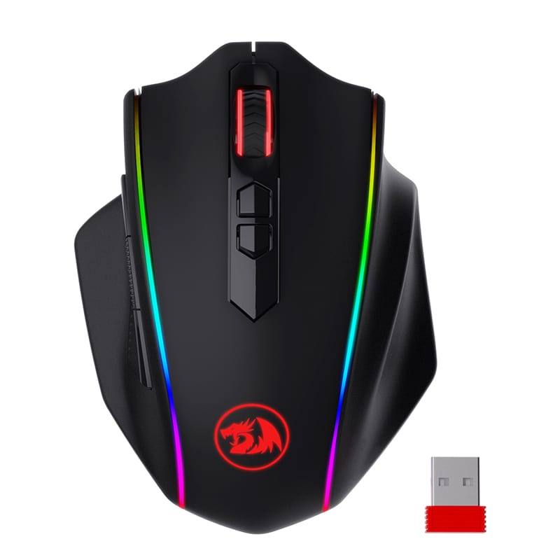 redragon-vampire-elite-wireless-16000dpi|8-button|ergonomic-design|p3335-optical-sensor|type-c-cable|rgb-backlit-gaming-mouse---black-1-image