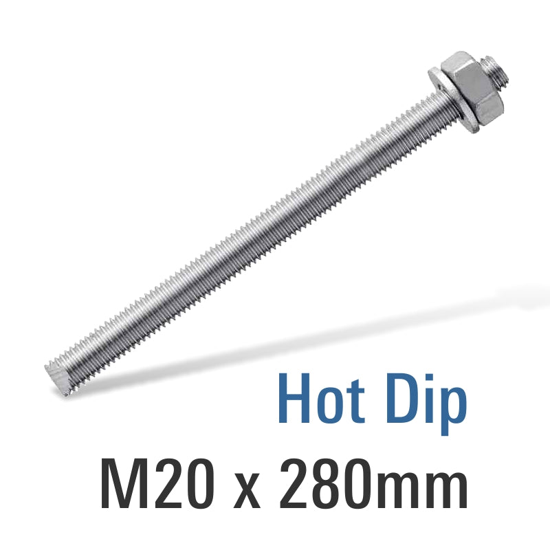anchors-dire-8.8-hot-dip--galv-stud-m20x280-with-nut-and-washer-rshdg20x280-1