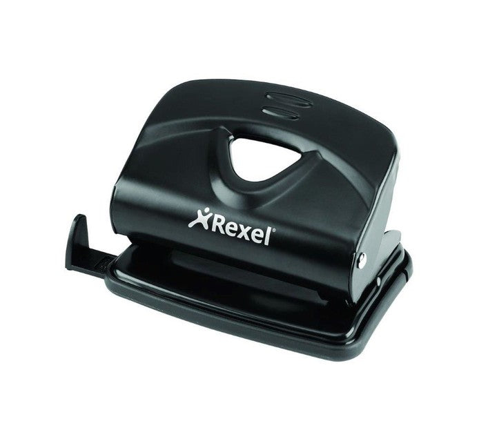 rexel-two-hole-punch-110217BK/PUN0004 J73BLK