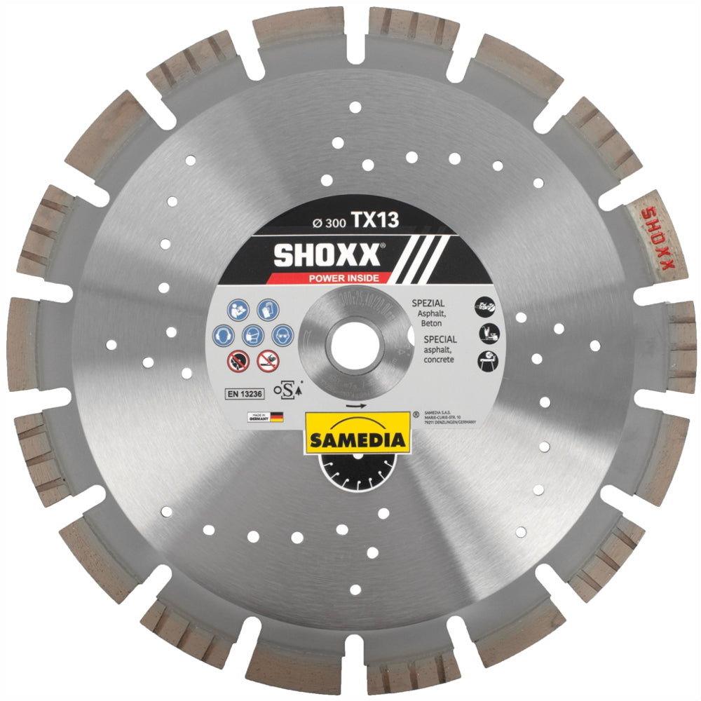 samedia-diam.-cut/disc-300mm-x-25.4/20mm-18-seg-concr.-asph.-brick-shoxx-tx13-sam910912-1