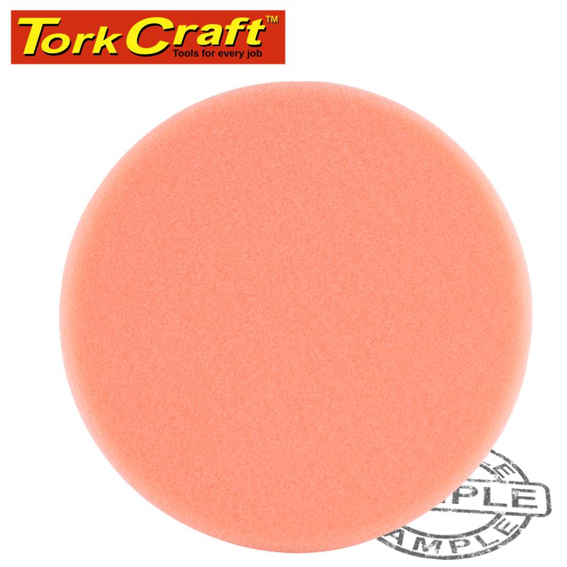 tork-craft-foam-pad-hook-and-loop-orange-sponge-150mm-6'-light-compounding-spc00203-2