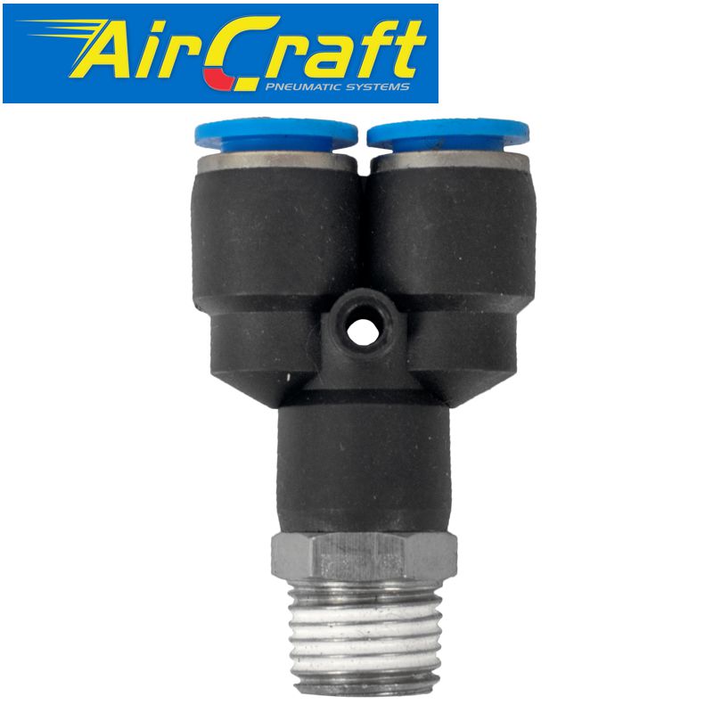 aircraft-pu-hose-fitting-y-joint-8mm-1/4-m-spx08-02-1