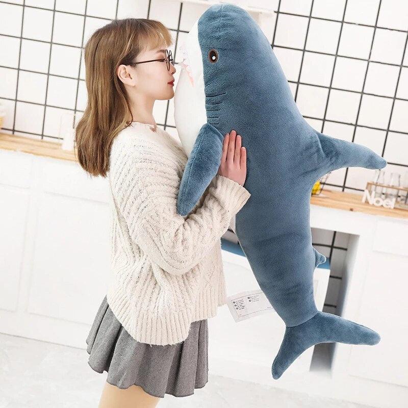 Plush Shark Pillow Toy - 4aKid