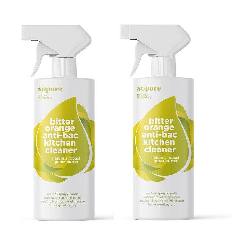 SoPure Bitter Orange Anti-bac Kitchen Cleaner 500ml (2 PACK) - 4aKid