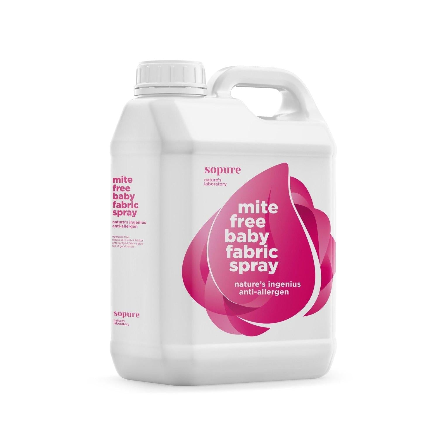 SoPure„¢ MiteFree Baby Fabric Spray 5L - 4aPet