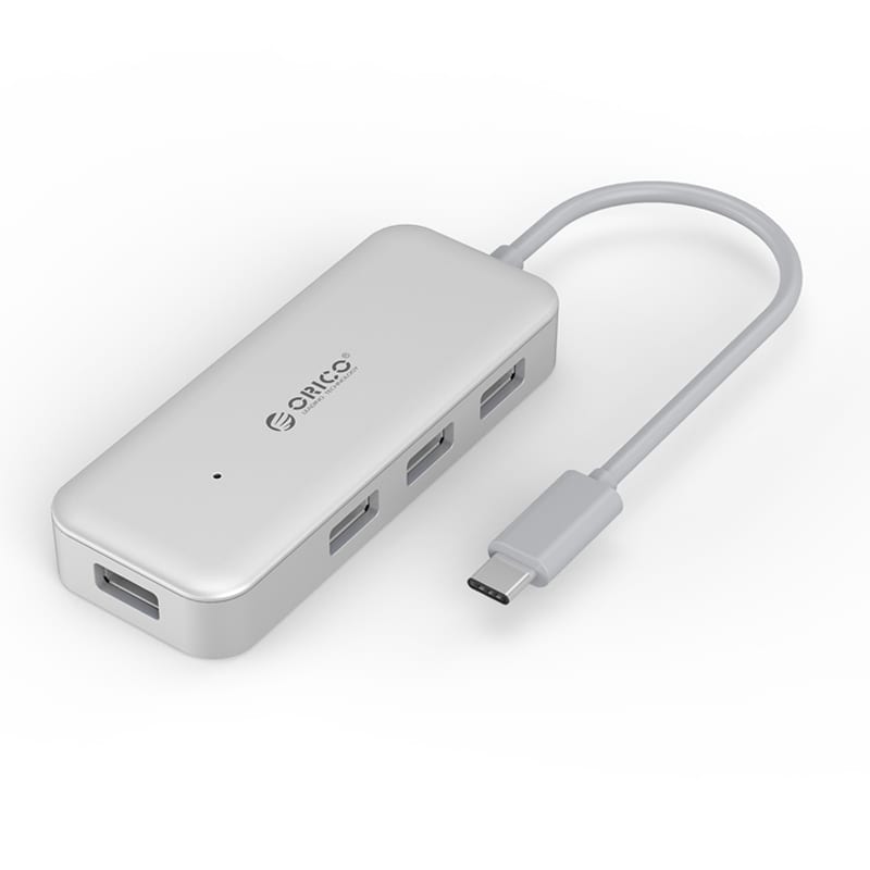 orico-4-port-usb-c-to-4xusb3.0-hub---silver-1-image