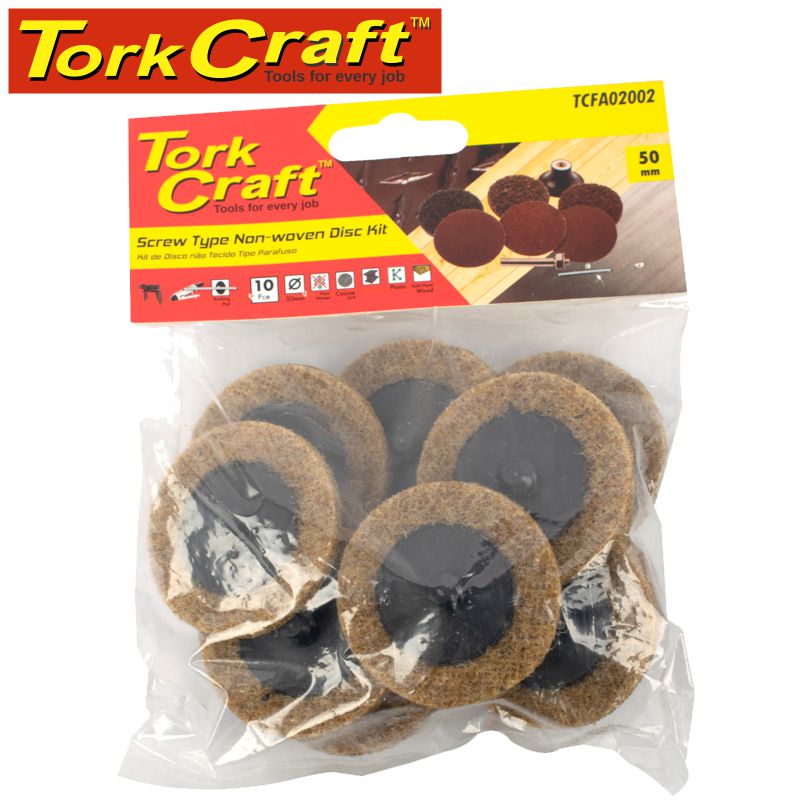 tork-craft-non-woven-disc-screw-type-50mm-10pc-brown-coarse-for-surface-cond.-kit-tcfa02002-2