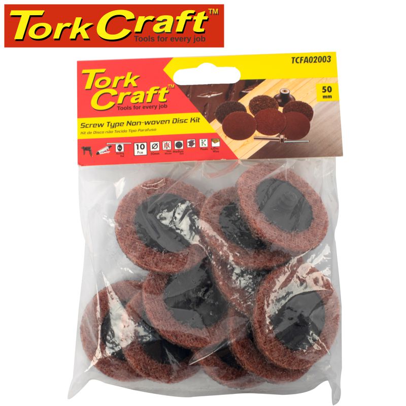 tork-craft-non-woven-disc-screw-type-50mm-10pc-red-medium-for-surface-cond.-kit-tcfa02003-2