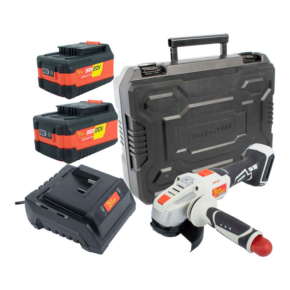 tork-craft-angle-grinder-20v-115mm-c/w-std.-charg.-&-2-x-4.0ah-batteries-torkit019-1