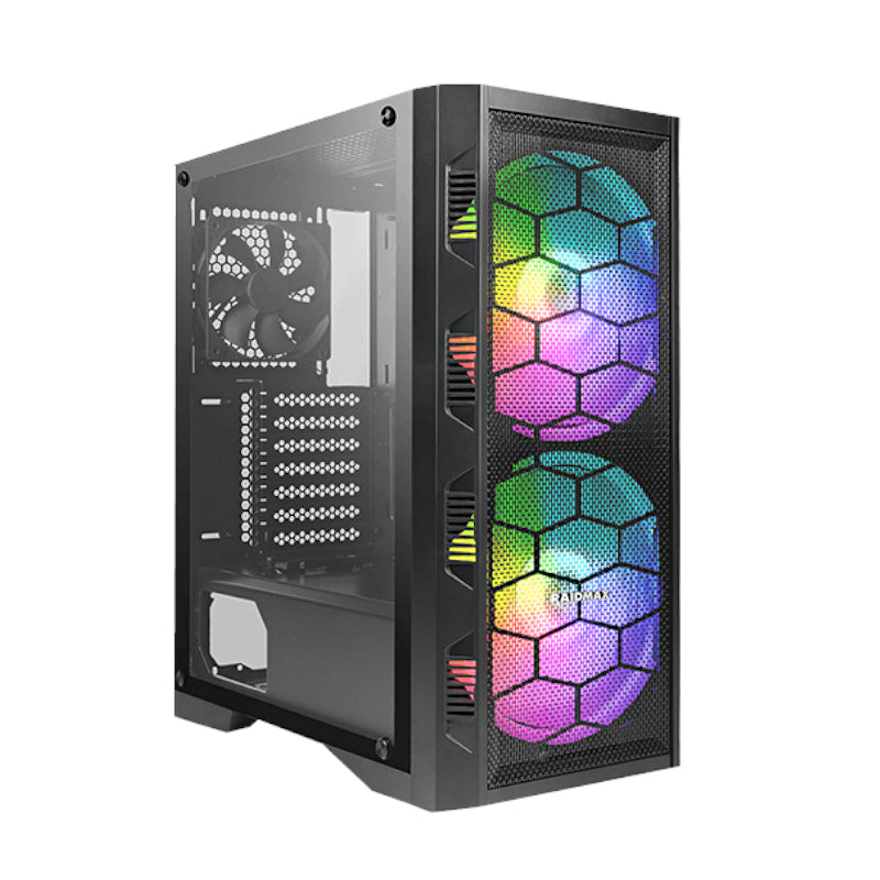 raidmax-x616tbf-atx|micro-atx|itx-argb-mid-tower-gaming-chassis---black-1-image