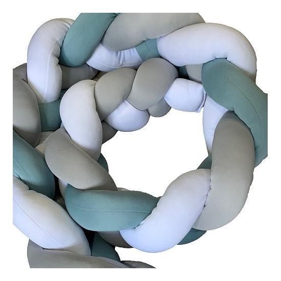 Braided Cot Bumper For Babies 4m