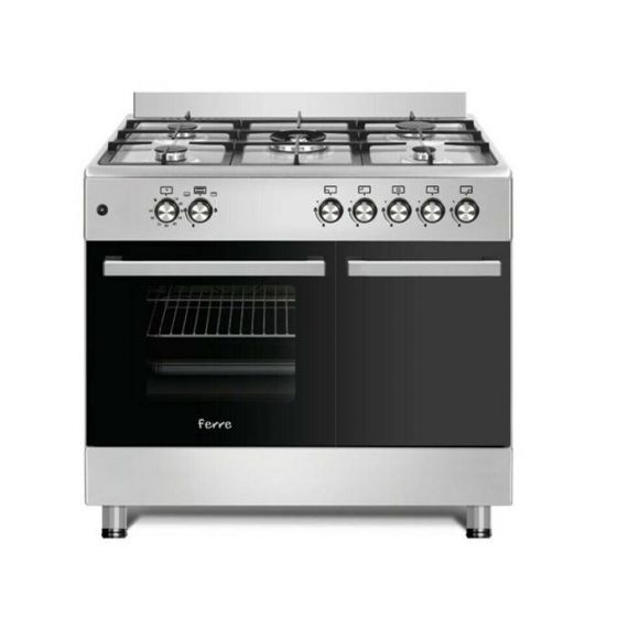 ferre-f9sg50g2-hi-(bott)-900mm-stainless-steel-5-burner-full-gas-freestanding-oven-with-gas-bottle-compartment