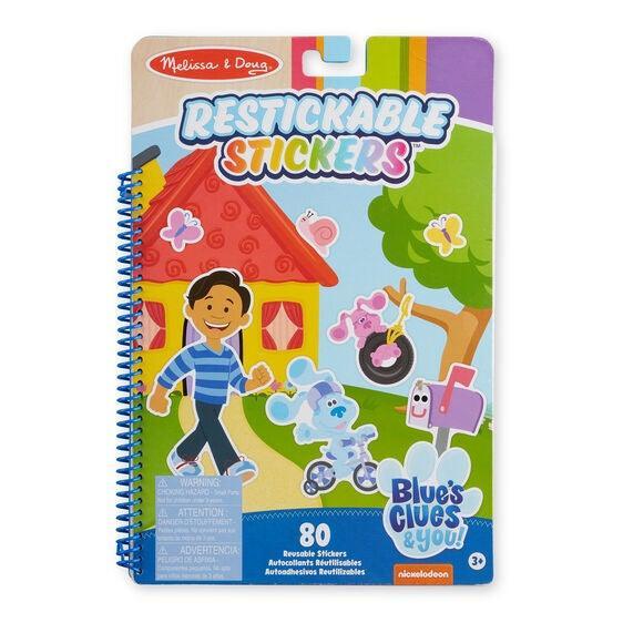 Melissa & Doug Blues Clues & You! Restickable Stickers - Places (Pre-Order)