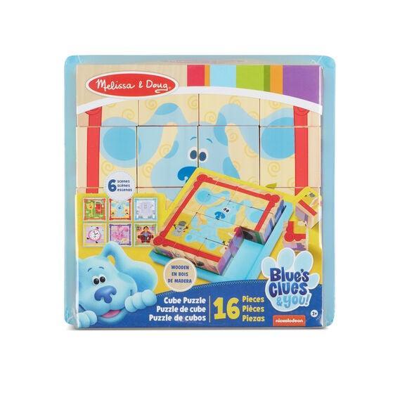 Melissa & Doug Blues Clues & You! - Wooden Cube Puzzle (Pre-Order)