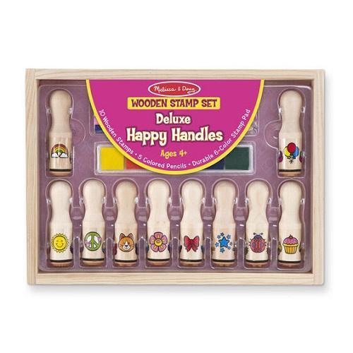 Melissa & Doug - Deluxe Happy Handle Stamp Set (Pre-Order)