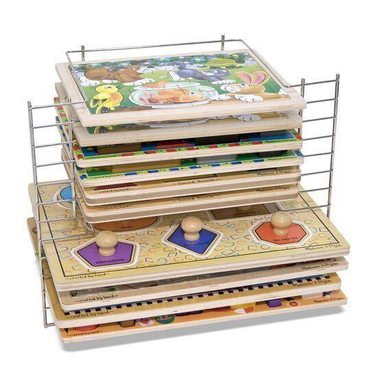 Melissa & Doug - Deluxe Wire Puzzle Rack (Pre-Order)