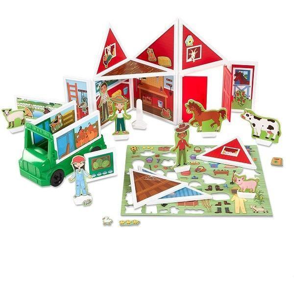 Melissa & Doug Magnetivity„¢ Magnetic Building Playset - On the Farm (Pre-Order)
