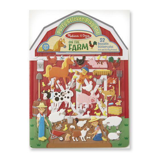 Melissa & Doug Puffy Stickers Set - Farm (Pre-Order)