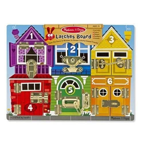 Melissa & Doug - Wooden Latches Board (Pre-Order)