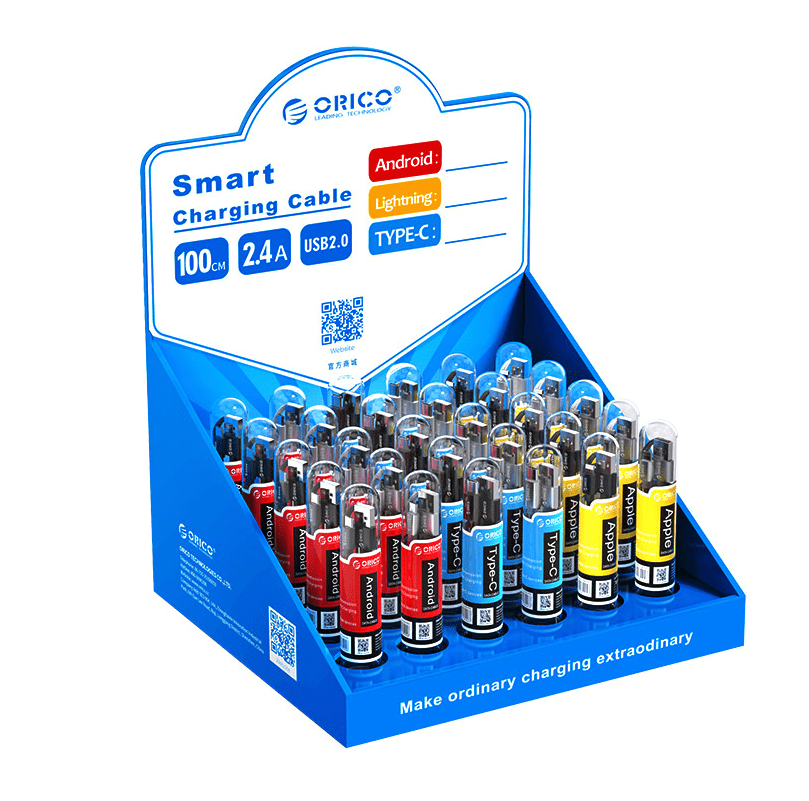 orico-smart-charging-cable-box-|-10-x-microusb|10-x-lightning/8pin-|-10-type-c-|-pos-retail-box-1-image