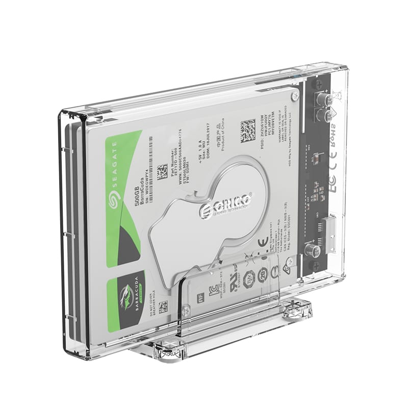 orico-2.5"-usb3.0-external-hard-drive-enclosure---transparent-1-image