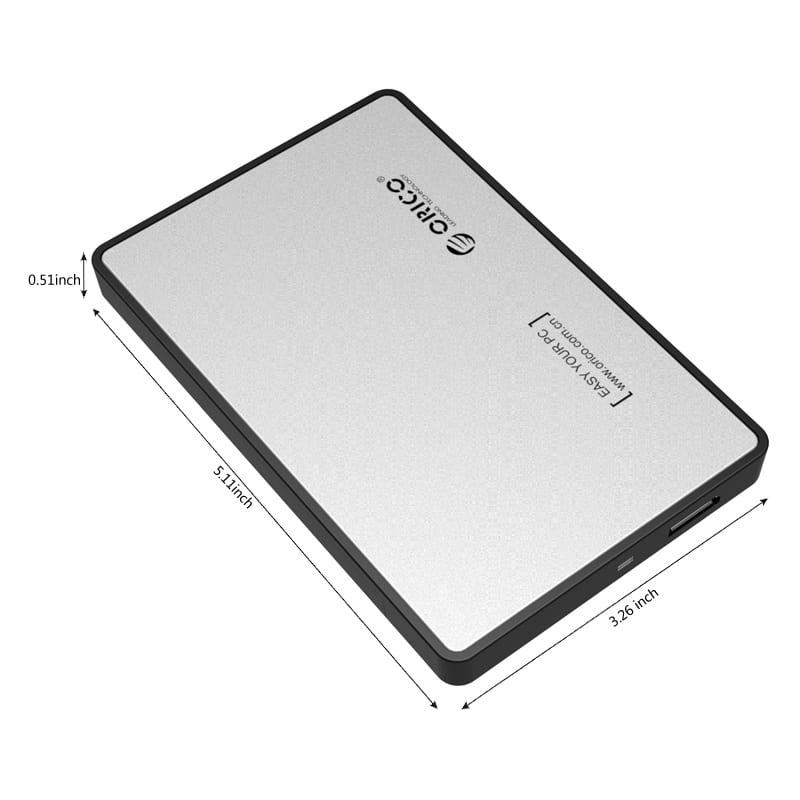 orico-2.5"-usb3.0-external-hdd-enclosure---silver-4-image